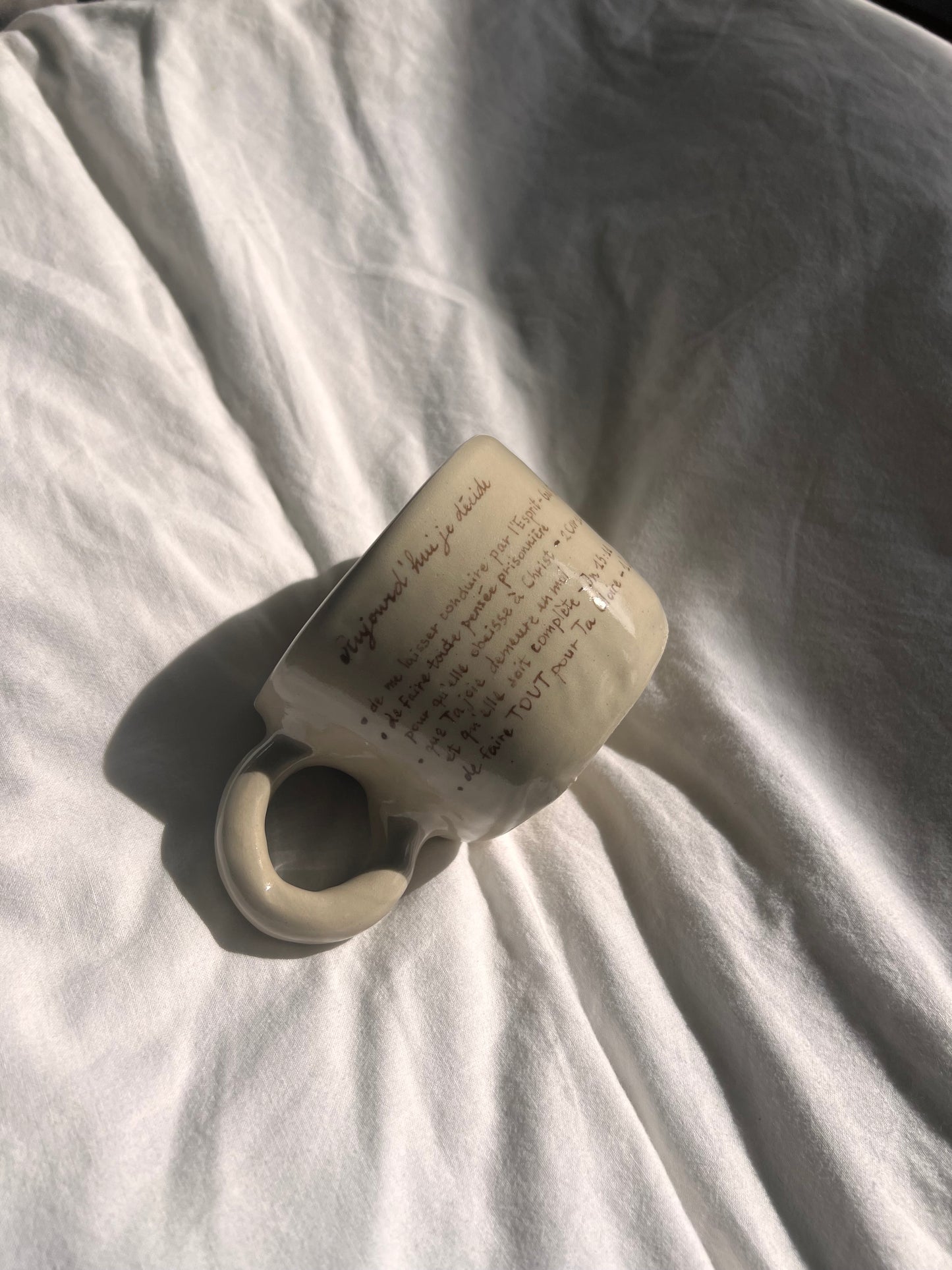 Mug « Avec Ton aide Seigneur »