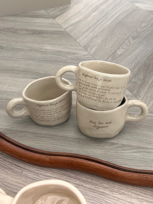 Mug « Avec Ton aide Seigneur »