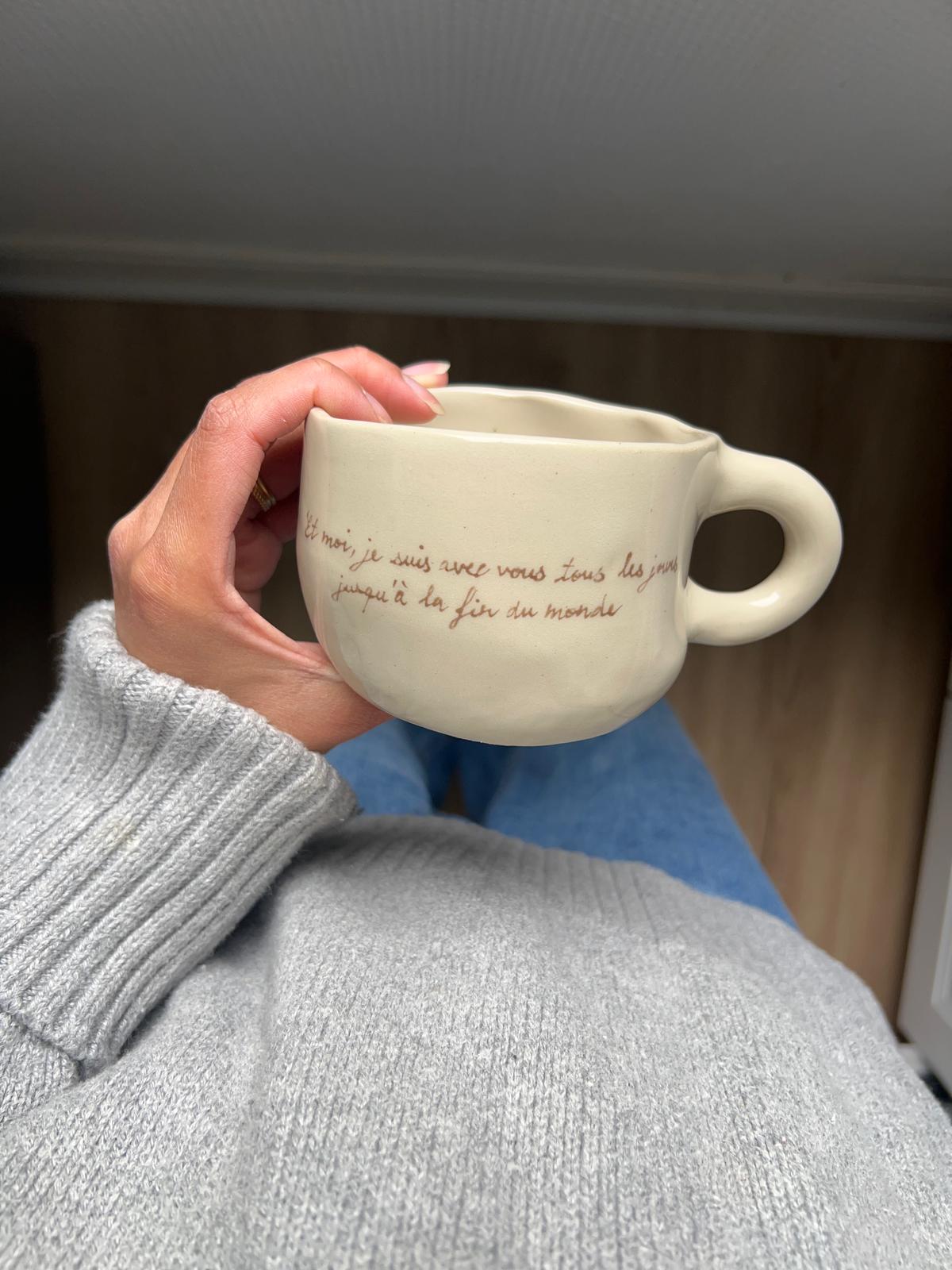 Mug « Je suis avec vous »