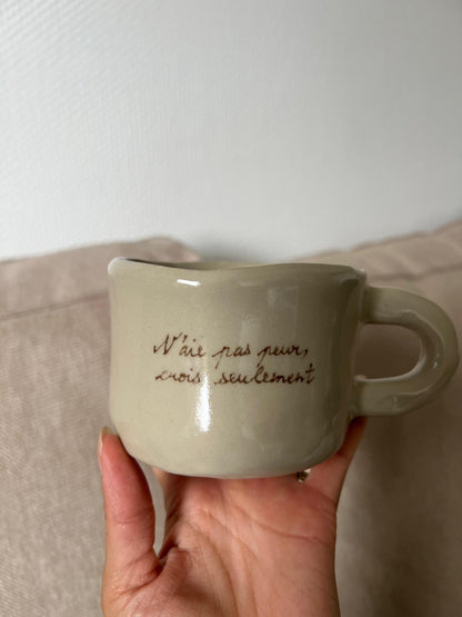 Mug « N'aie pas peur, crois seulement »
