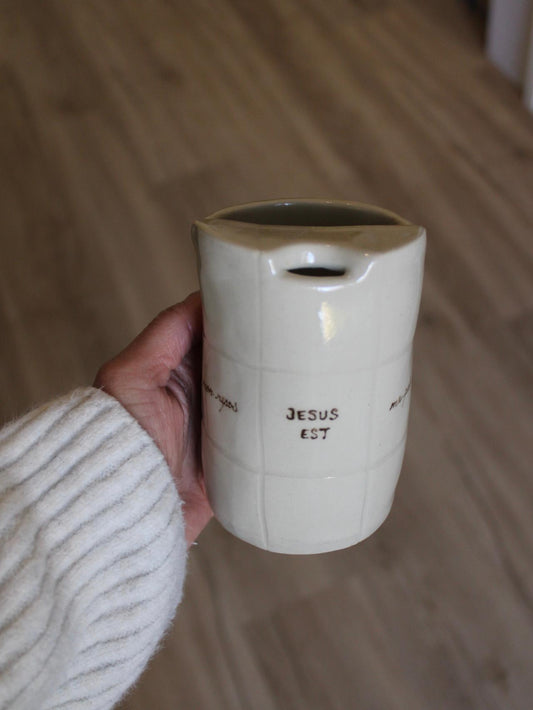 Travel Mug personnalisable - "JESUS EST/JESUS IS"